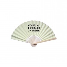 Wood Frame Paper Foldable Hand Fan